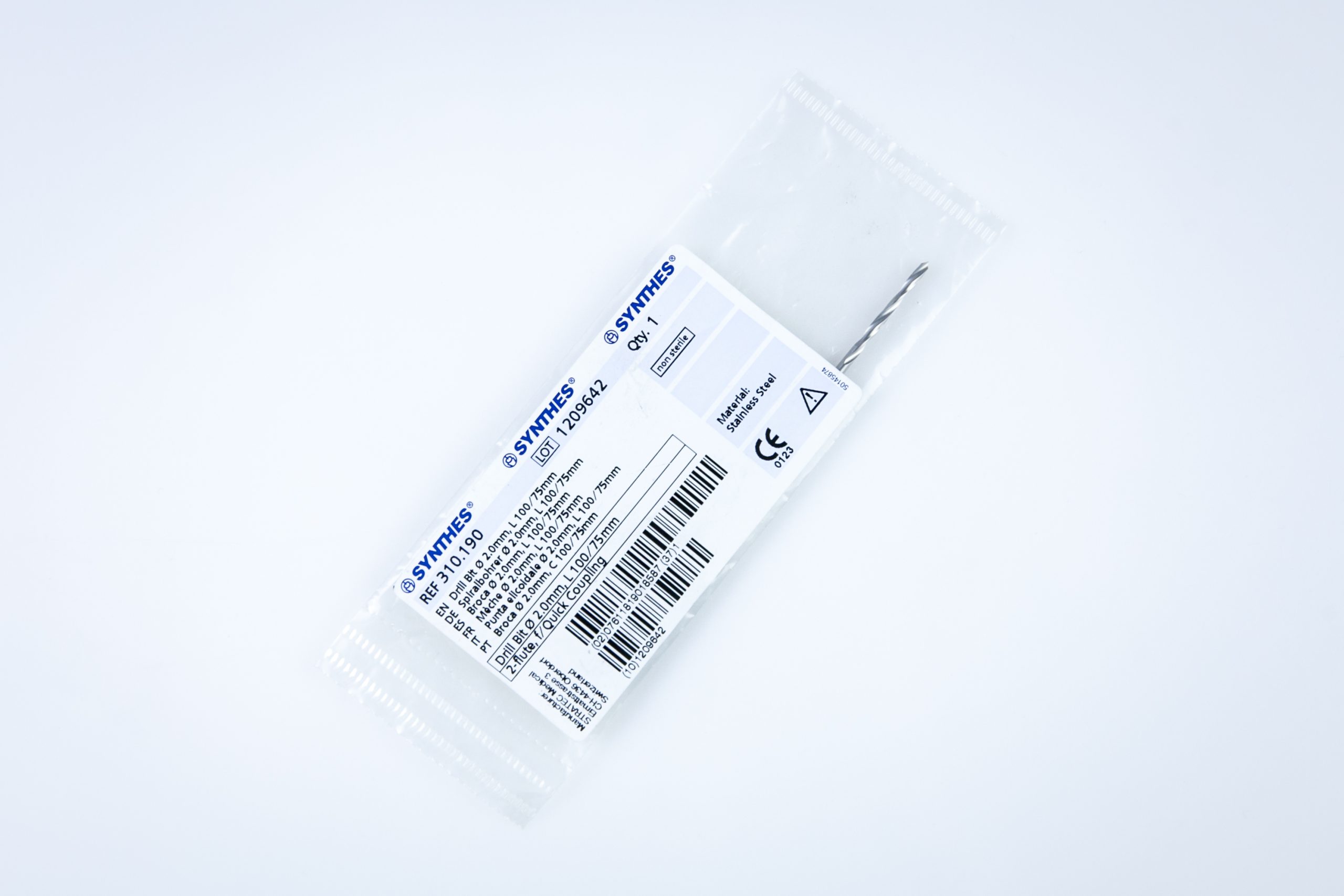 241121-5 Wiertło chirurgiczne 2.0 mm Synthes 310.190 (98/20)