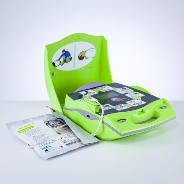 Zoll AED Plus Defibrylator Półautomatyczny z Elektrodami