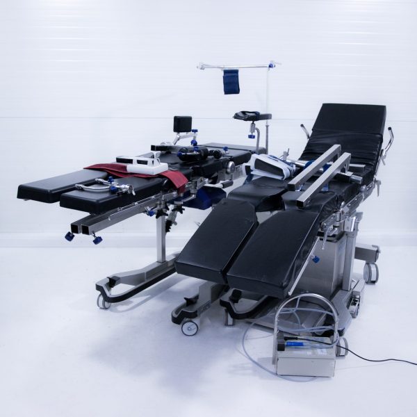 Maquet 1150 Alphamaquet Stół Operacyjny Ortopedyczny Mobilny z Kolumną Zestaw