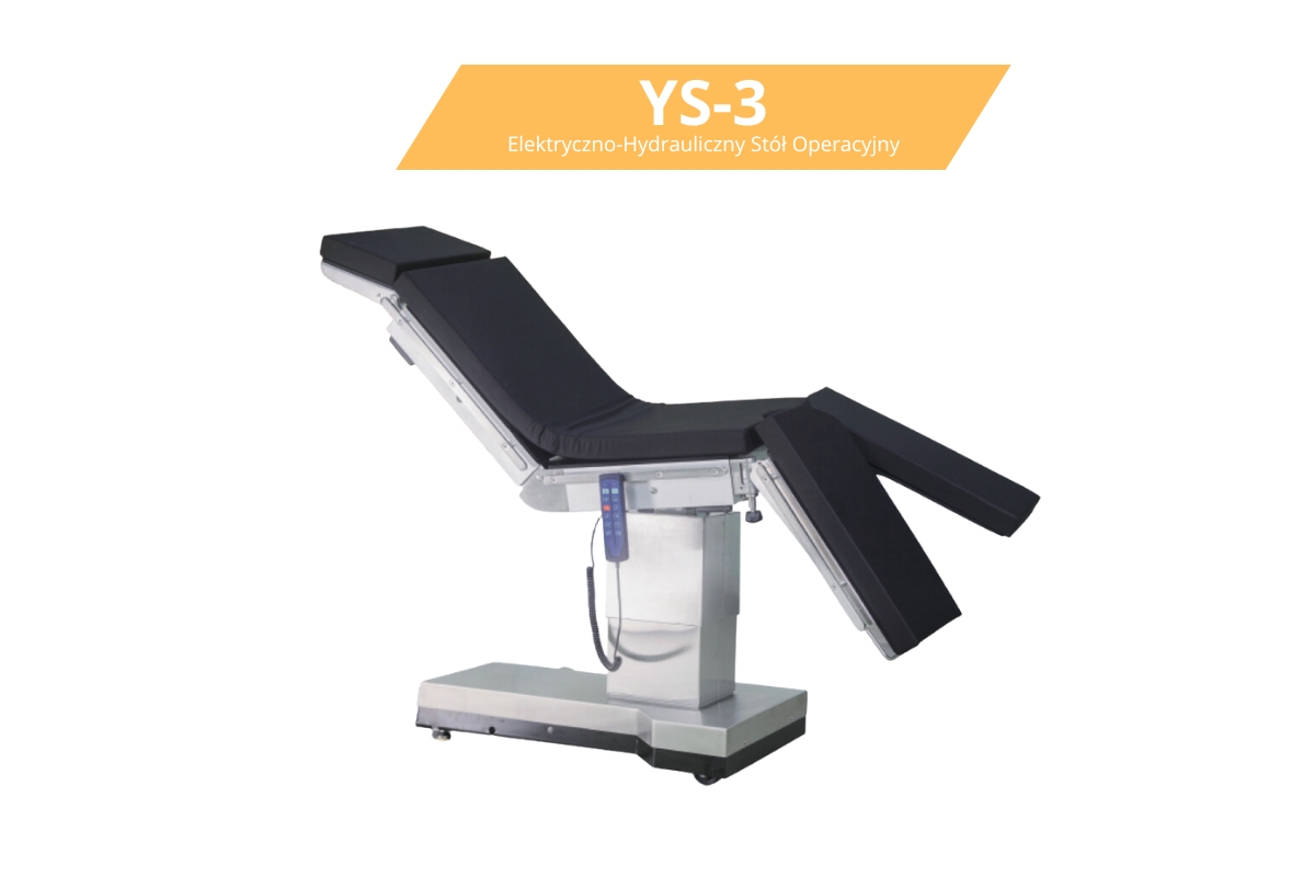 19 Stół Operacyjny Elektryczno-Hydrauliczny YS-3 Zabiegowy