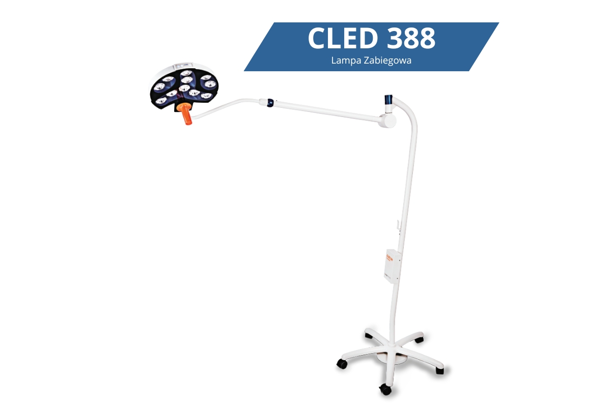 38 CLED 388 Lampa Zabiegowa Diagnostyczna Ścienna