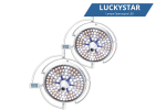 Luckystar 528/528 Podwójna Lampa Operacyjna Zabiegowa Sufitowa LED
