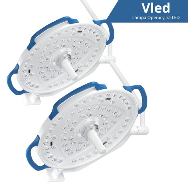 Vled 7000/7000 Podwójna Lampa Operacyjna Zabiegowa Sufitowa LED