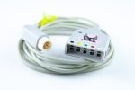 Kabel Połączeniowy EKG Przewód 5-odprowadzeniowy do Philips Nowy - obrazek 2