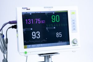 Drager Vista 120 Monitor Pacjenta Kardiomonitor na Statywie Jezdnym - obrazek 3