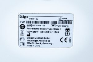 Drager Vista 120 Monitor Pacjenta Kardiomonitor na Statywie Jezdnym - obrazek 7