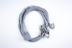 GE Kabel EKG Dołączeniowy 5-odprowadzeniowy Klamra