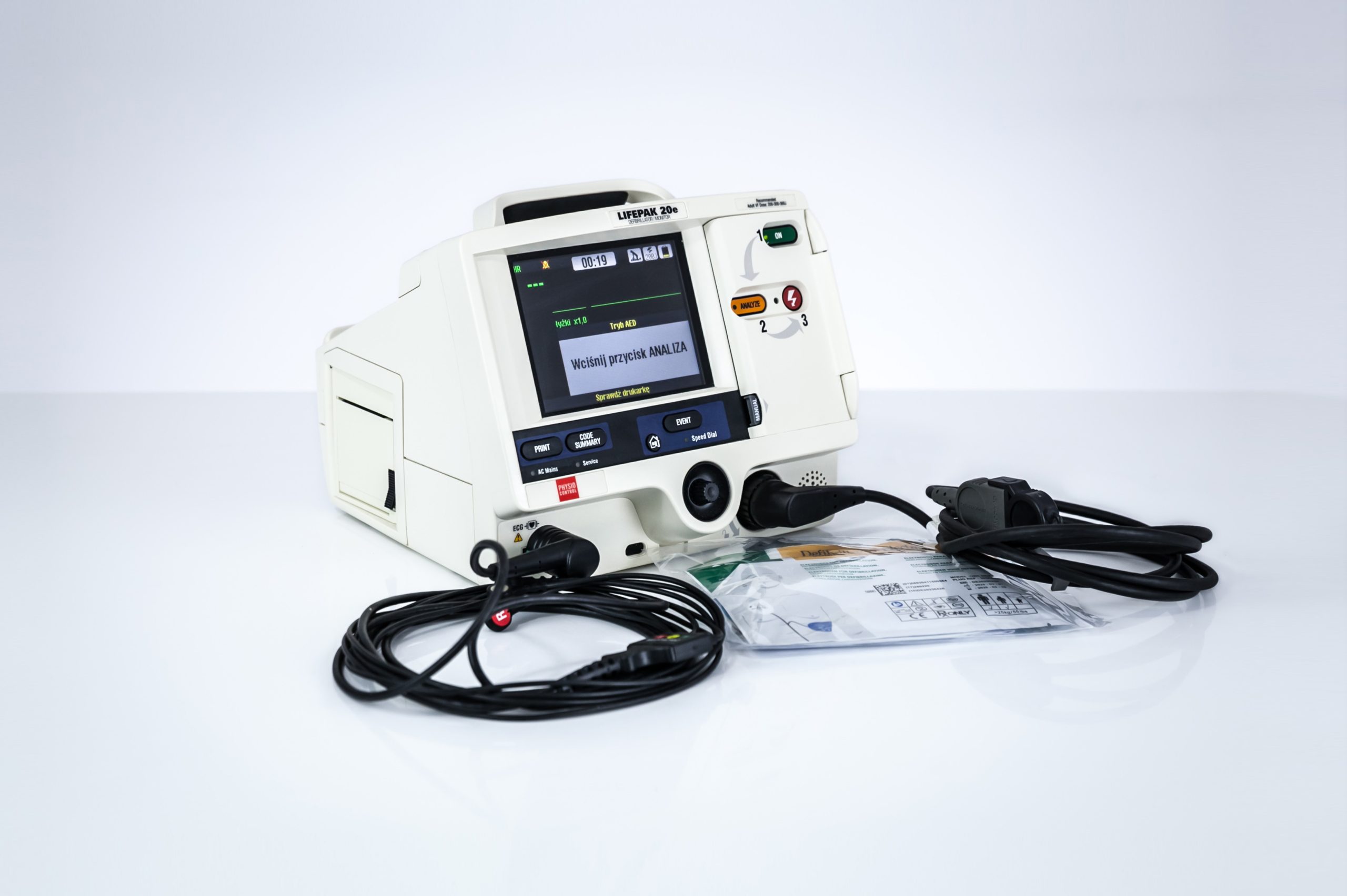 251202-9x Medtronic PHYSIO-CONTROL LIFEPAK 20e Defibrylator (17) - obrazek 1