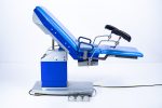 Schmitz Medi-Matic 115.515 Fotel Ginekologiczny Elektryczny Diagnostyczny Mobilny ze Sterownikiem Nożnym - obrazek 2